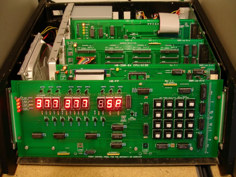 Heathkit H8 front control panel