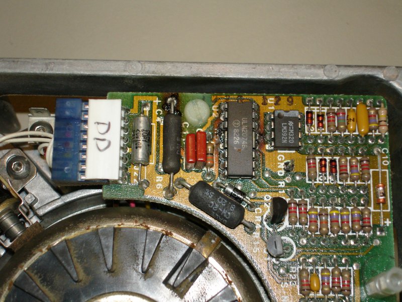 Corvus 6mb hard disk burned components